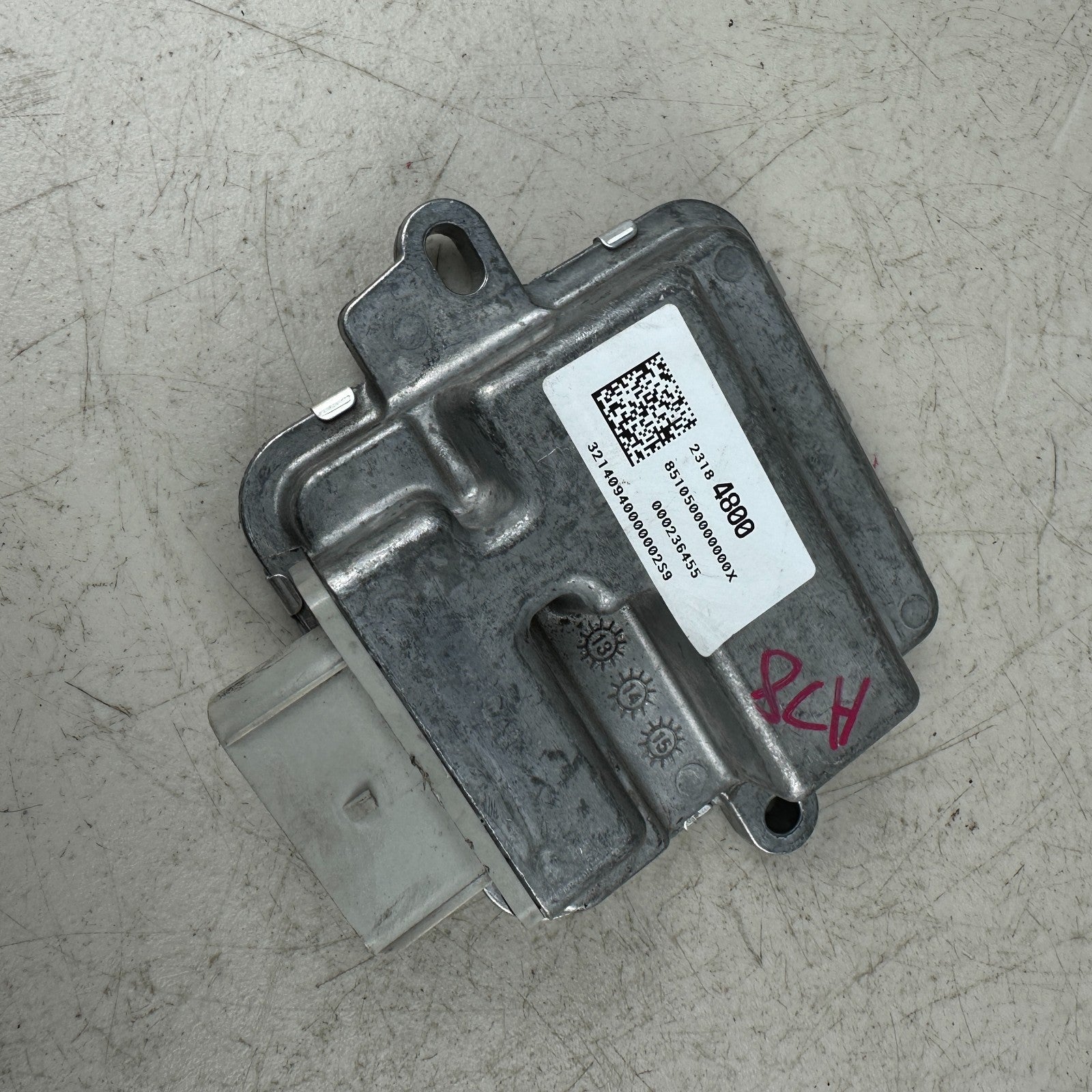 2014-2019 CHEVROLET CORVETTE C7 FUEL PUMP CONTROL MODULE UNT 23184800 OEM