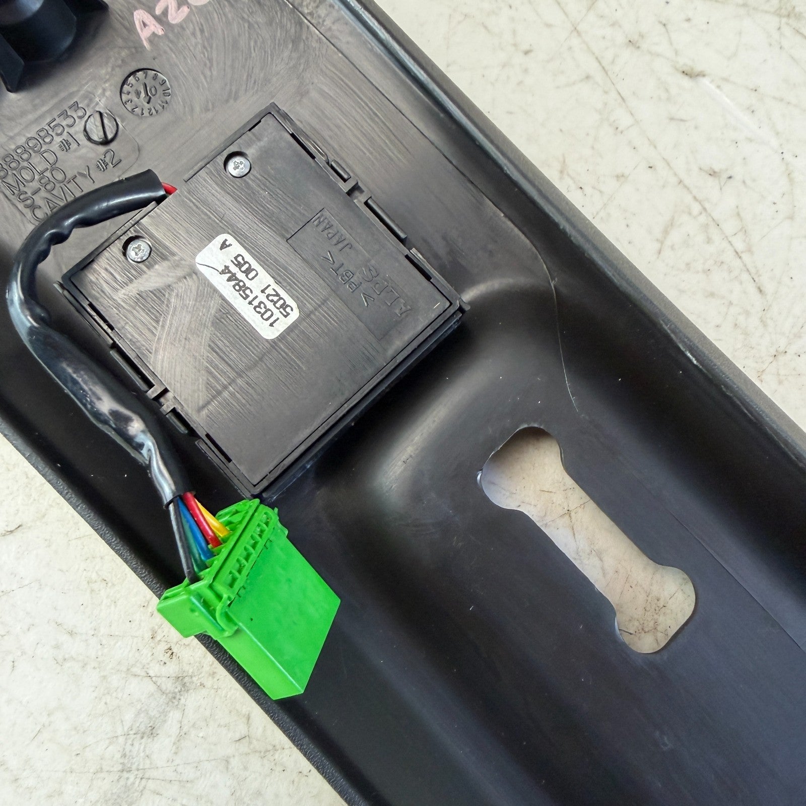 05-13 CHEVROLET CORVETTE C6 FRONT LEFT DRIVER SIDE SEAT LUMBAR CONTROL SWITCH OE