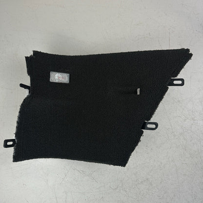 2014-2019 CHEVY CORVETTE REAR LEFT SIDE TRUNK CARGO CARPET COVER PANEL BLACK OEM