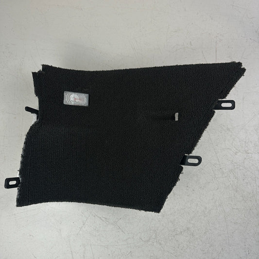 2014-2019 CHEVY CORVETTE REAR LEFT SIDE TRUNK CARGO CARPET COVER PANEL BLACK OEM