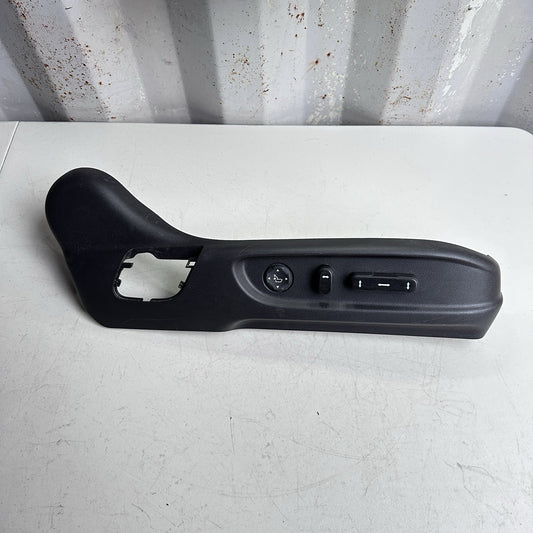 14-20 Acura RLX Front Passenger Seat Switch Panel Trim Cover And Controls Black