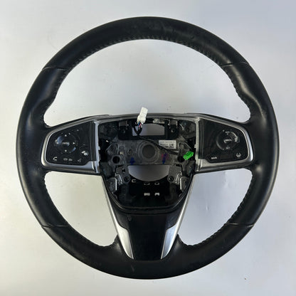 2017-2022 HONDA CR-V STEERING WHEEL W/ CONTROL SWITCHES BLACK 78500-TLB-A34 OEM