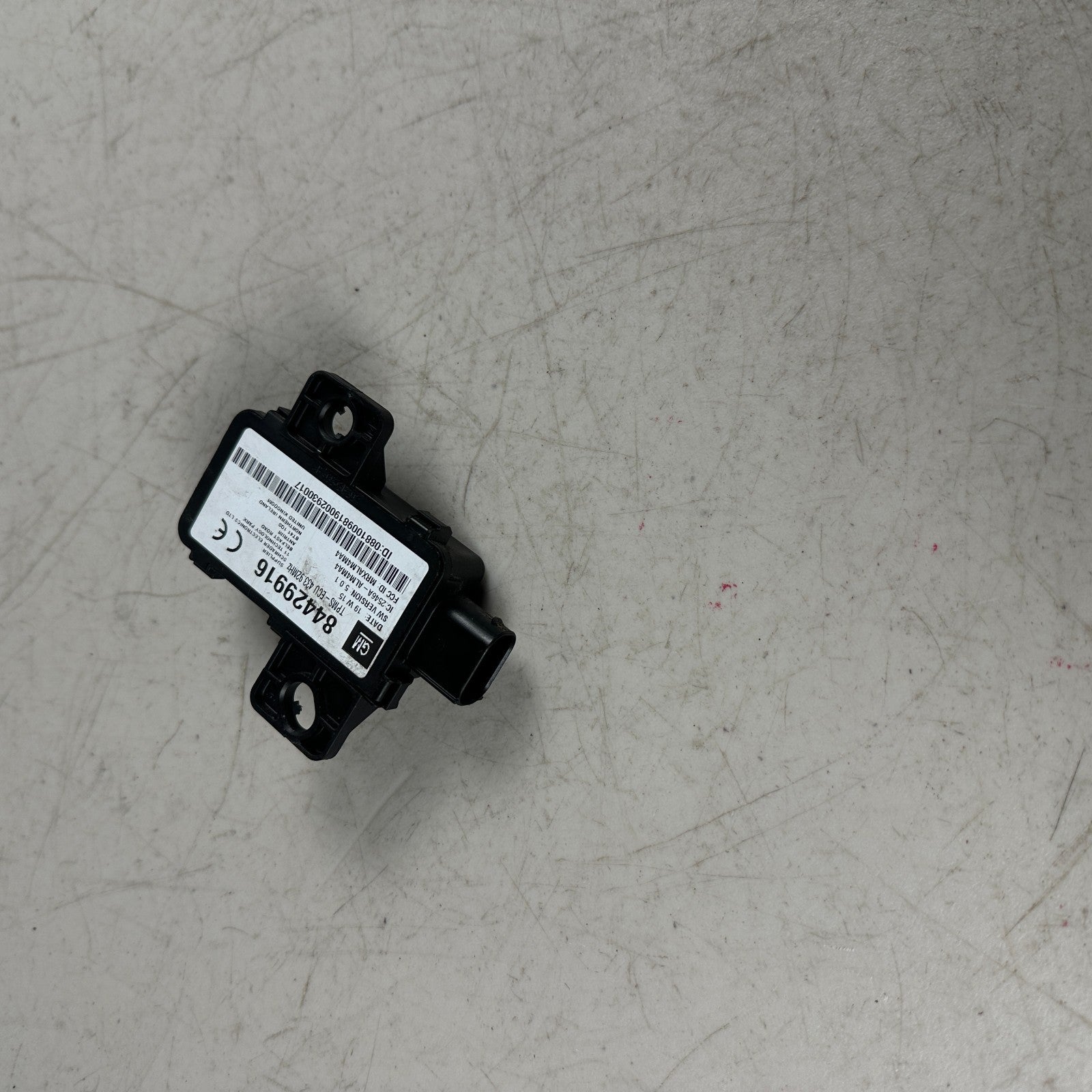2014-2019 CHEVROLET CORVETTE C7 TIRE PRESSURE MONITORING SENSOR MODULE TPMS A85