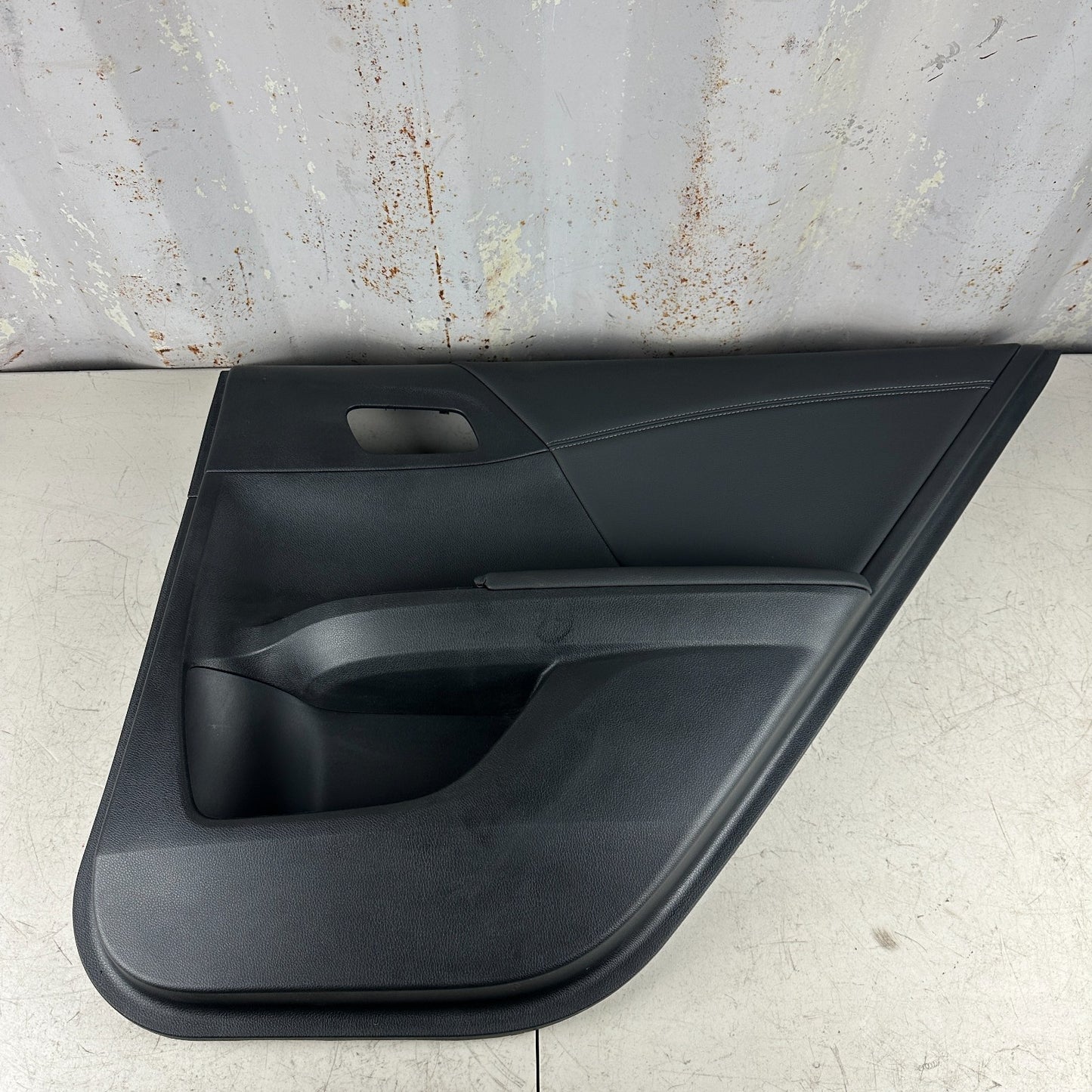 2013-2017 HONDA ACCORD REAR RIGHT PASSENGER SIDE INNER DOOR TRIM PANEL BLACK OEM