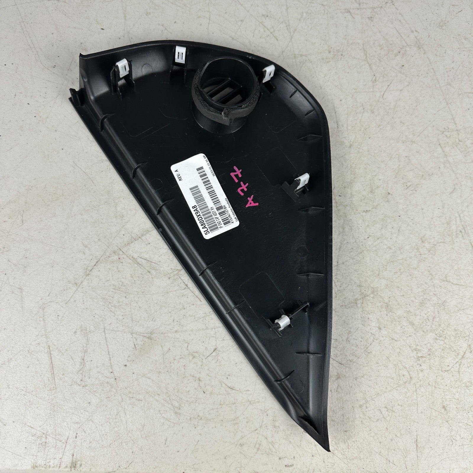 2015-2023 DODGE CHALLENGER RIGHT PASSENGER SIDE DASHBOARD END COVER CAP TRIM OEM