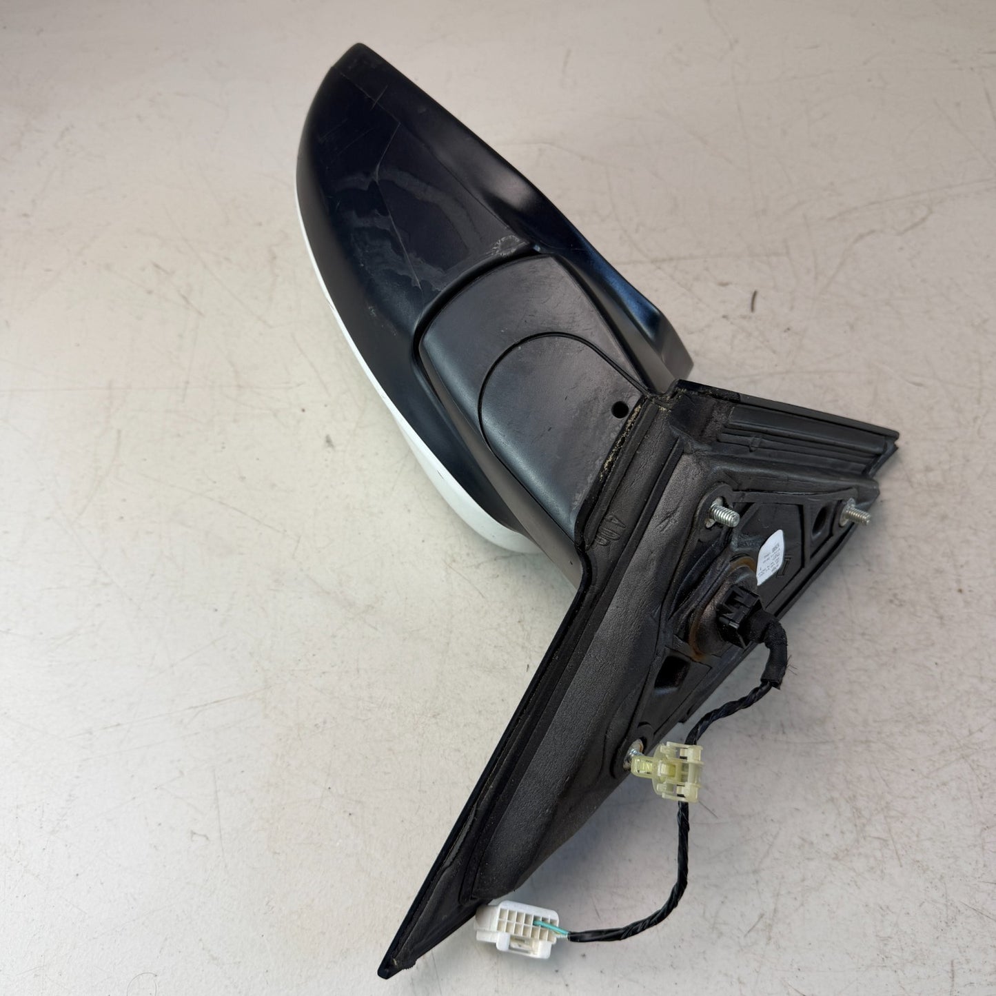 2013-2017 HONDA ACCORD FRONT LEFT DRIVER SIDE VIEW DOOR MIRROR WHITE 766399 OEM