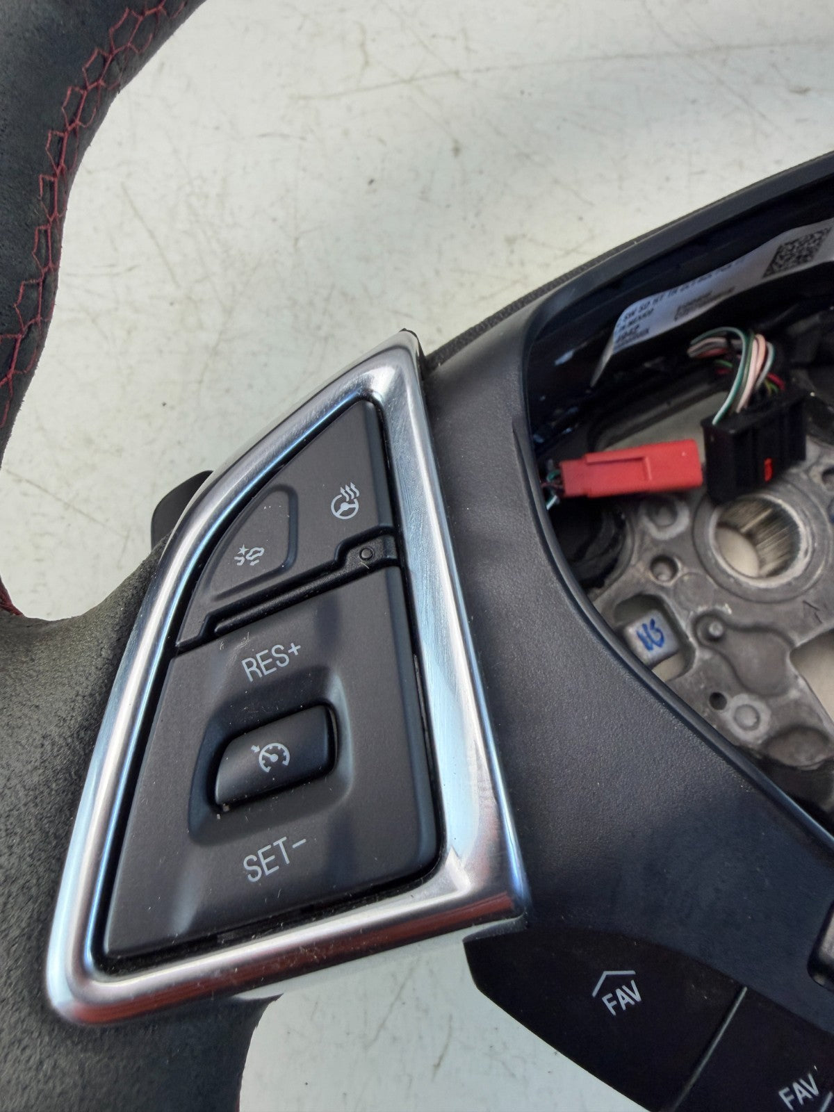 2023 CHEVROLET CAMARO ZL1 MULTIFUNCTION STEERING WHEEL BLACK ALCANTARA 23427866
