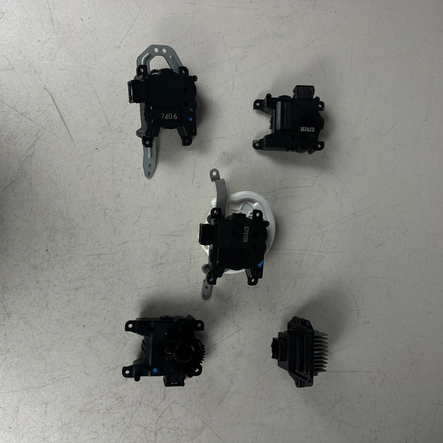 2013-2017 Honda Accord HVAC AC A/C HEATER AIR BLEND FLAP DOOR ACTUATORS SET OEM