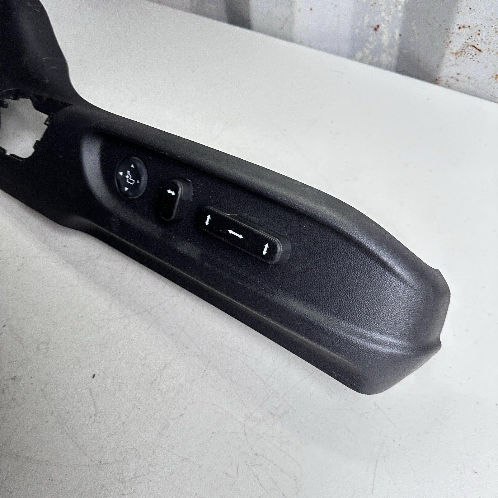 14-20 Acura RLX Front Passenger Seat Switch Panel Trim Cover And Controls Black