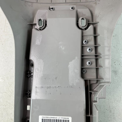 05-13 CHEVROLET CORVETTE C6 FRONT CENTER CONSOLE ARM REST BASE ASSEMBLY GRAY OEM