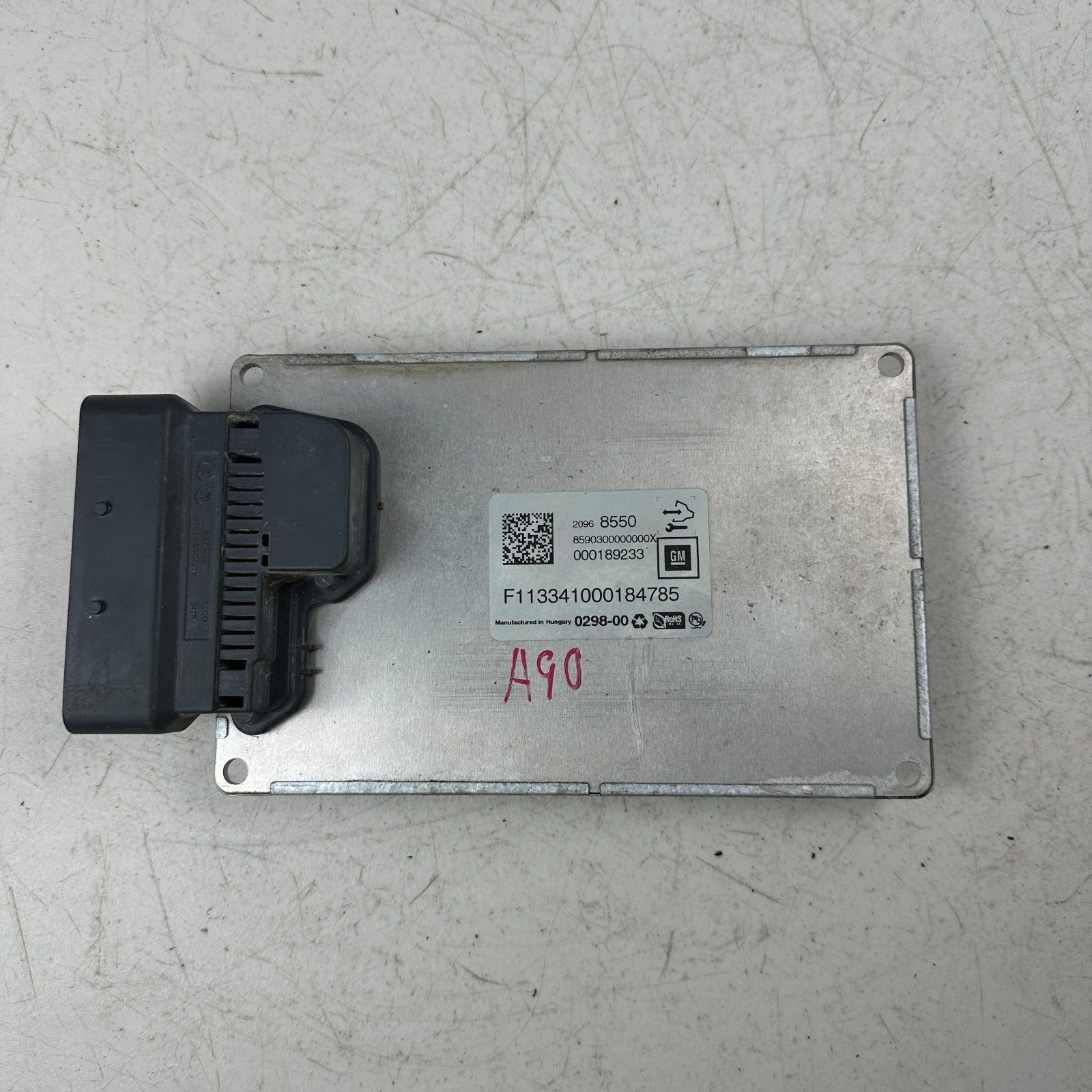2014-2019 CHEVROLET CORVETTE C7 SUSPENSION CONTROL MODULE UNIT 20968550 OEM