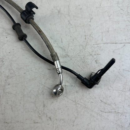 2014-2019 CHEVROLET CORVETTE REAR RIGHT PASSENGER BRAKE HOSE W/ ABS SENSOR OEM