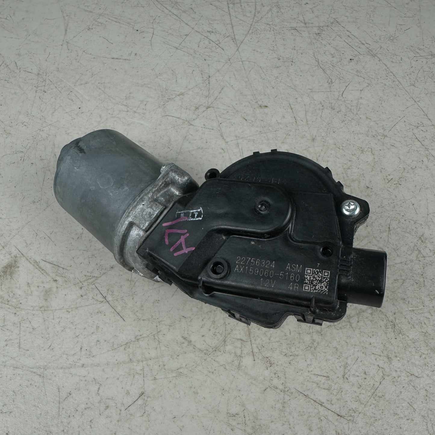 2014-2019 CHEVROLET CORVETTE FRONT WINDSHIELD ELECTRIC WIPER MOTOR 22756324 OEM