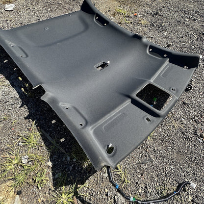13-17 Honda Accord Sedan Headliner Roof Liner Head Lining Panel BLACK NO SUNROOF