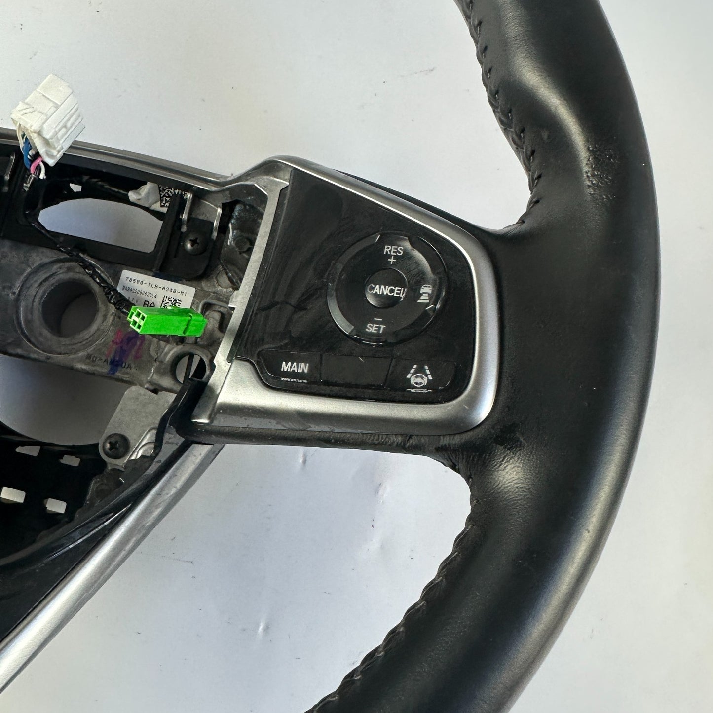 2017-2022 HONDA CR-V STEERING WHEEL W/ CONTROL SWITCHES BLACK 78500-TLB-A34 OEM