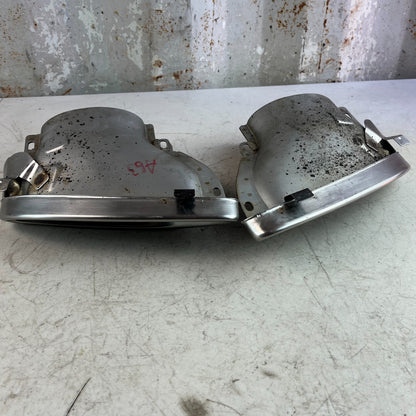 2015-2021 MERCEDES W205 C300 REAR LEFT & RIGHT SIDE EXHAUST MUFFLER TIP PAIR OEM