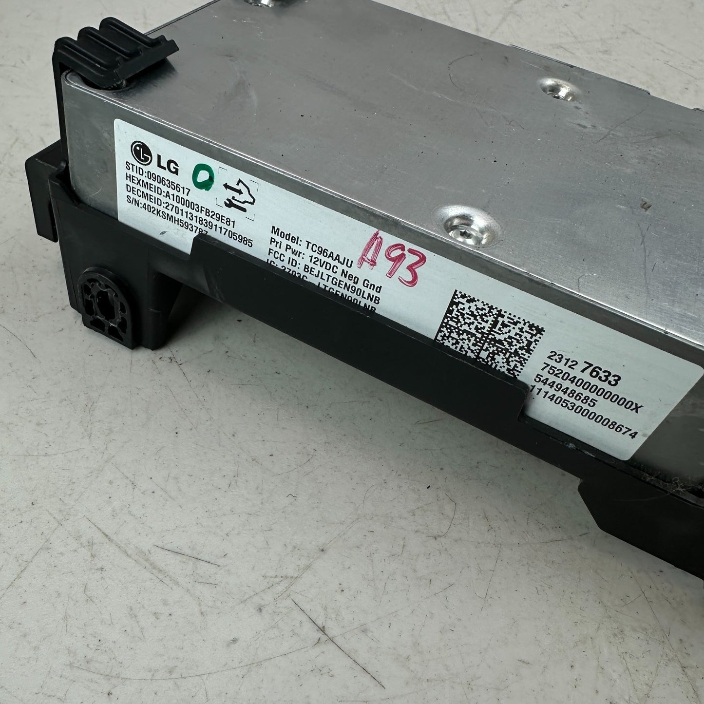 2014-2019 CHEVY CORVETTE C7 ONSTAR COMMUNICATION MODULE W/ BRACKET 23127633 OEM