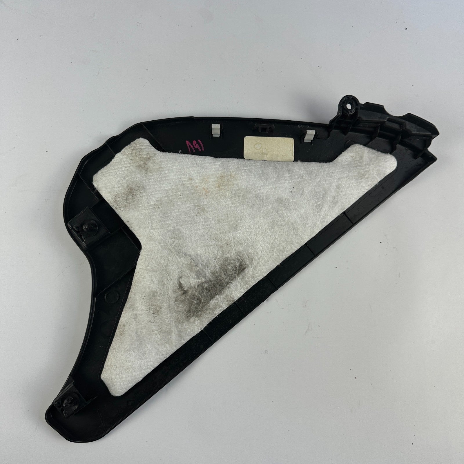 13-17 HONDA ACCORD FRONT RIGHT PASSENGER SIDE CENTER CONSOLE COVER LID BLACK OEM