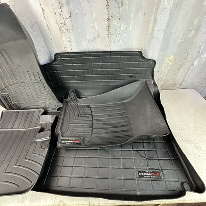 2009-2015 Cadillac CTS-V Weather Tech Floor/Trunk Rubber Floor Mats Set 5 PIECES