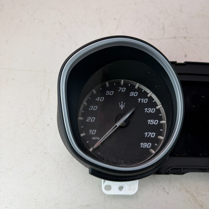 2017-2024 MASERATI LEVANTE SPEEDOMETER INSTRUMENT CLUSTER 670105579 30K MILEAGE