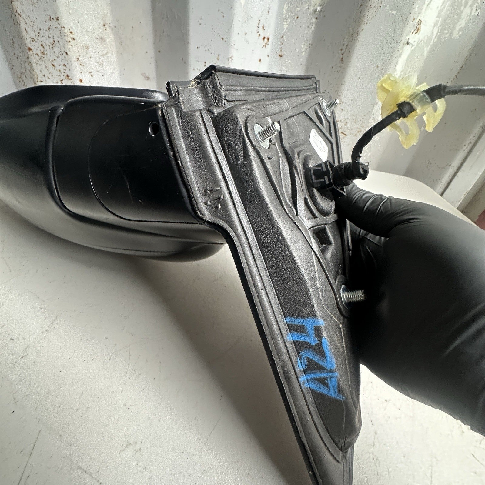 2013-2017 Honda Accord Left Driver Door Mirror Black OEM Assembly