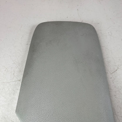 2005-2013 CHEVROLET CORVETTE C6 FRONT CENTER CONSOLE ARMREST LID DOOR GRAY OEM