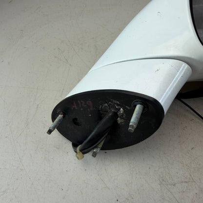 2005-2013 CHEVROLET CORVETTE C6 FRONT RIGHT SIDE VIEW DOOR MIRROR WHITE SEE PICS