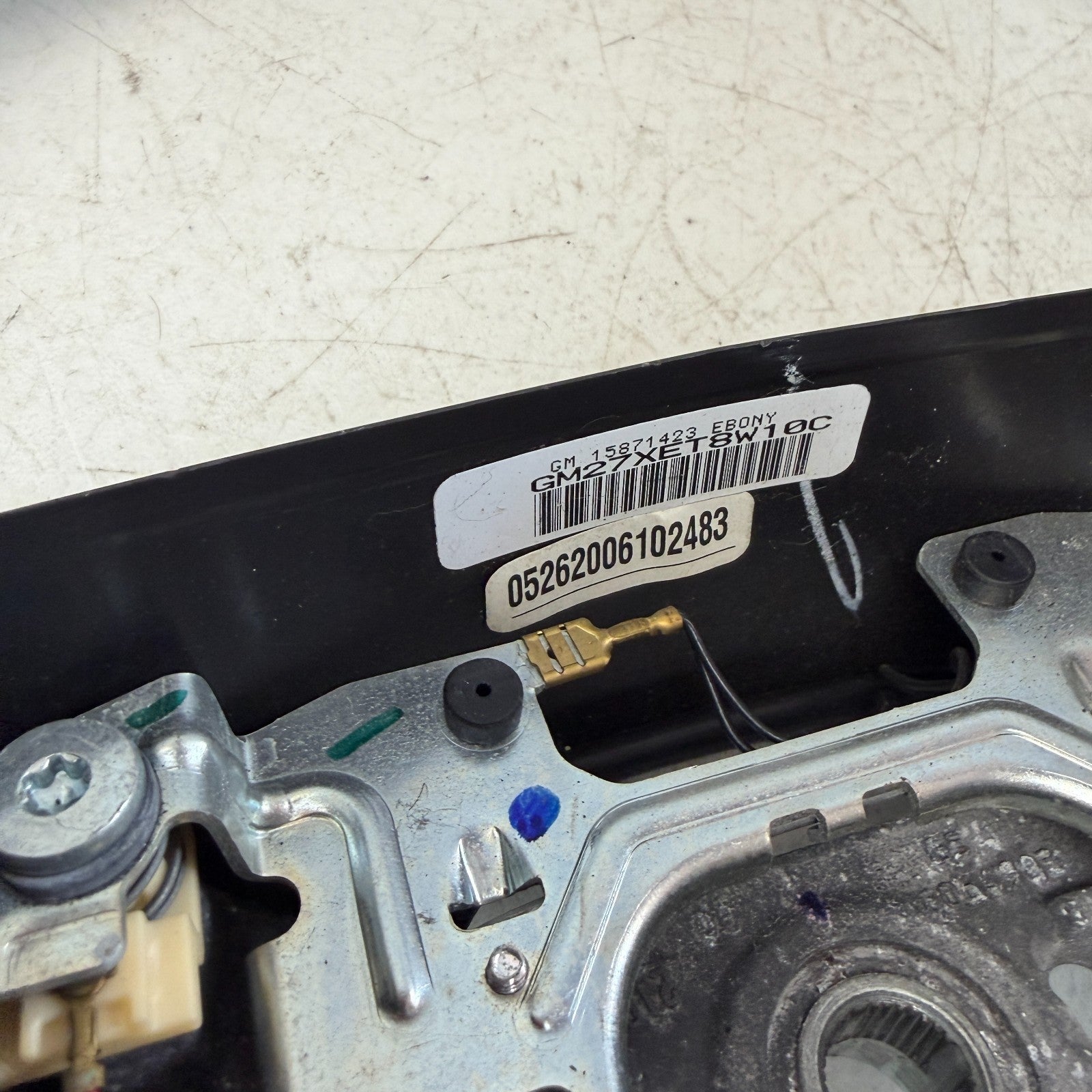 2005-2013 CHEVROLET CORVETTE C6 DRIVER STEERING WHEEL W/ PADDLE SHIFTER 15871423