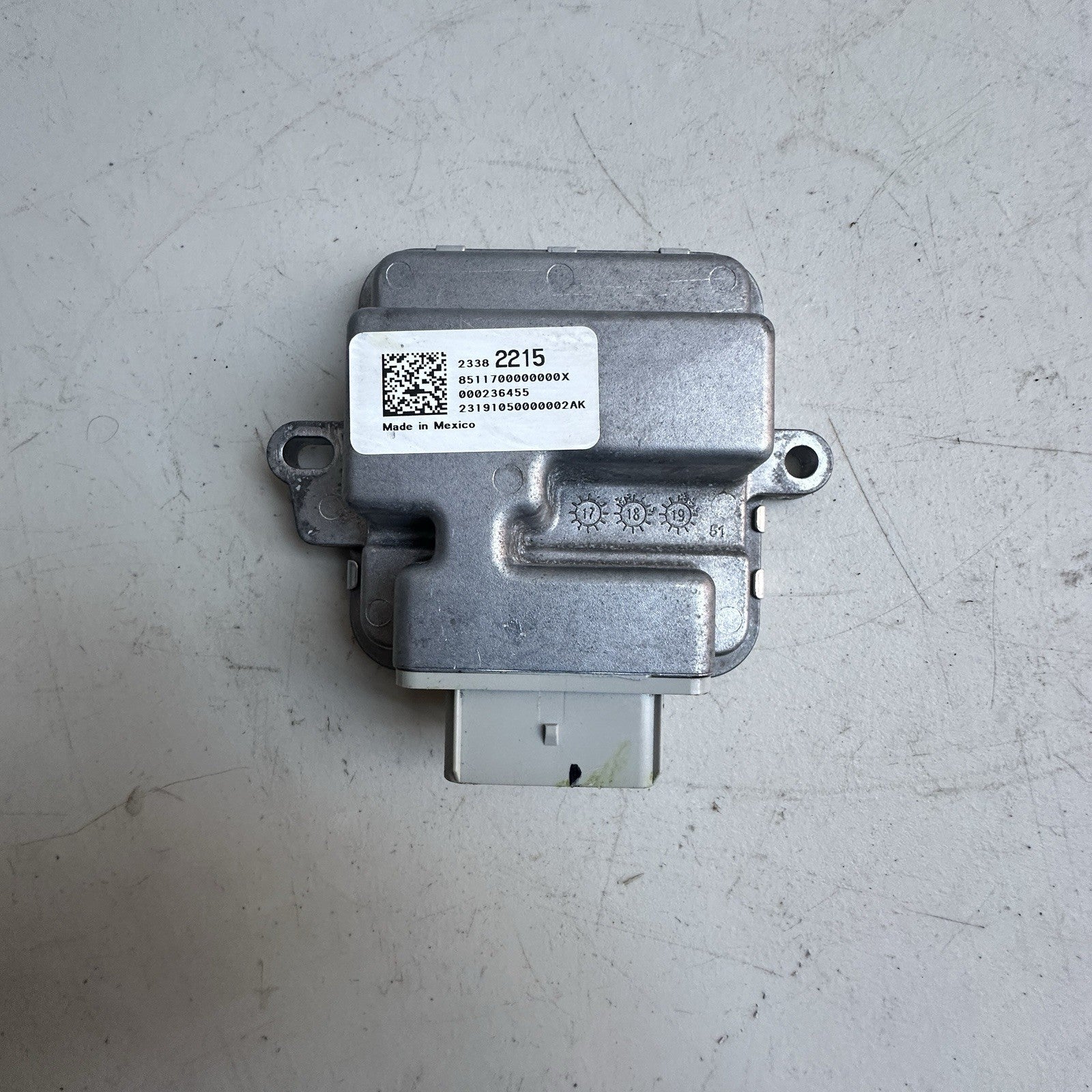 Chevrolet Corvette C7 2014-2019 Fuel Pump Driver Control Module OEM Z06 23382215