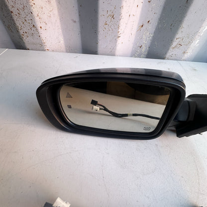 2015-20 DODGE CHARGER Left POWER HEATED MIRROR ASSEMBLY BLIND SPOT OEM Black