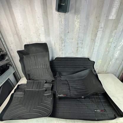 2009-2015 Cadillac CTS-V Weather Tech Floor/Trunk Rubber Floor Mats Set 5 PIECES