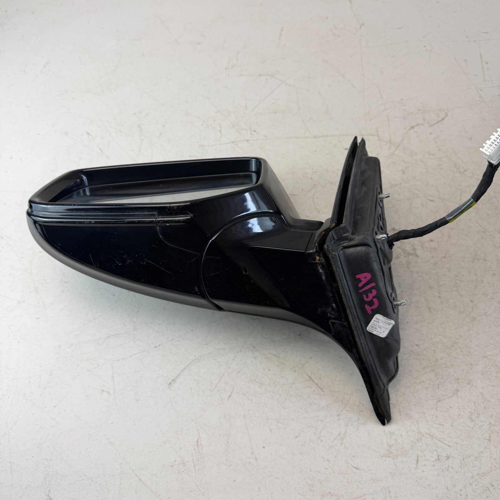 2015-2020 ACURA TLX FRONT LEFT DRIVER SIDE VIEW EXTERIOR DOOR MIRROR GRAY OEM