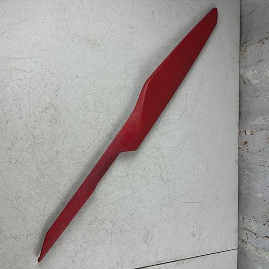 2014-2019 CHEVROLET CORVETTE CENTER CONSOLE LEFT SIDE TRIM PANEL COVER RED OEM