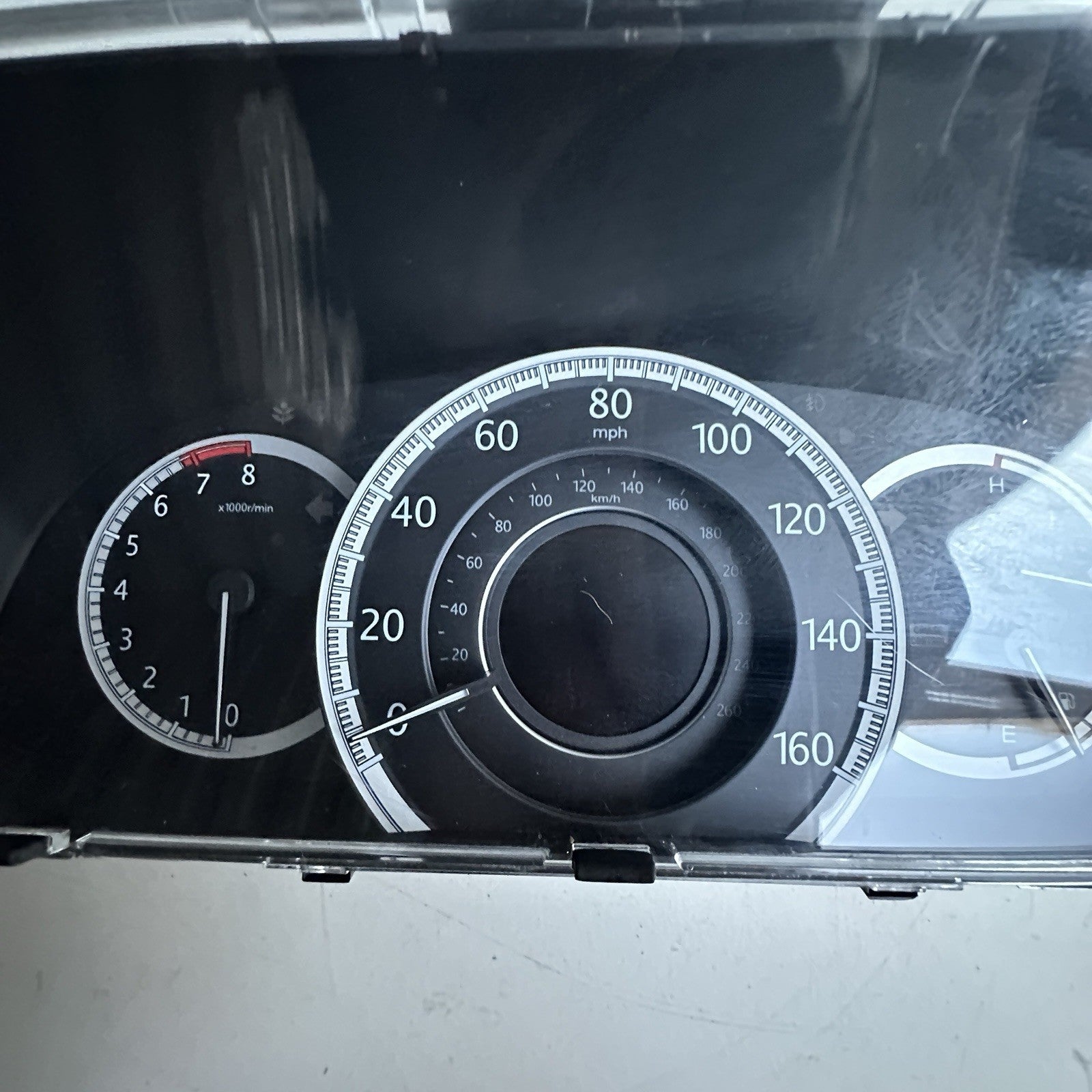 124,310 Miles 2013 - 2017 Honda Accord Center Speedometer Gauge Cluster OEM USED