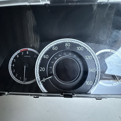 124,310 Miles 2013 - 2017 Honda Accord Center Speedometer Gauge Cluster OEM USED