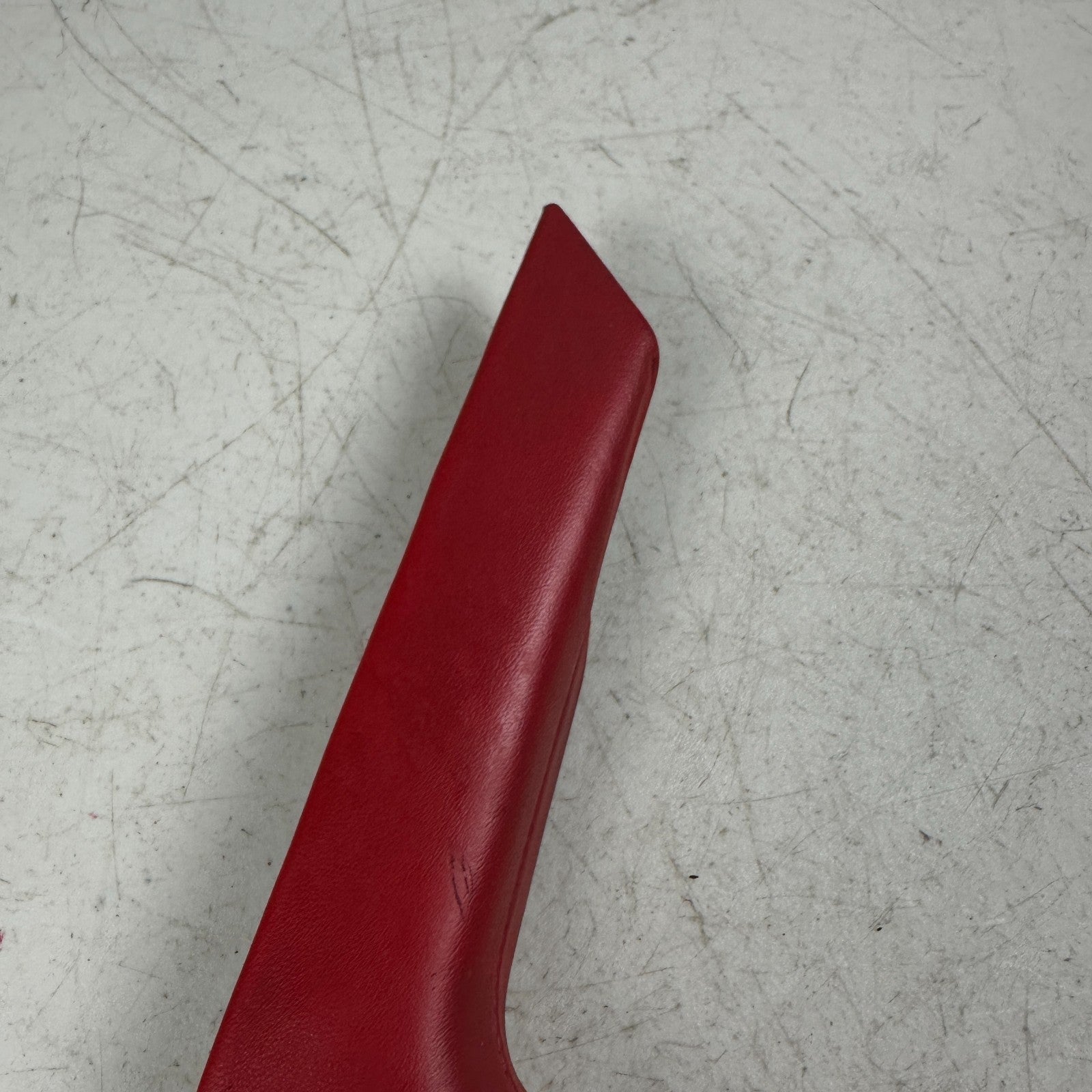 2014-2019 CHEVY CORVETTE C7 FRONT RIGHT LOWER DASH TRIM COVER PANEL RED 340077AA